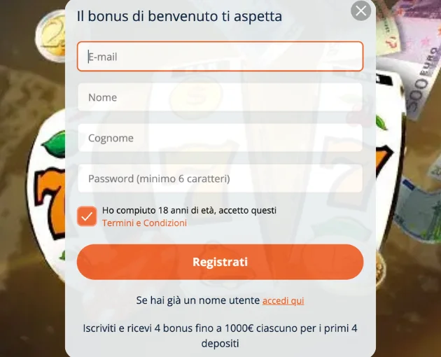 Alpino casino login